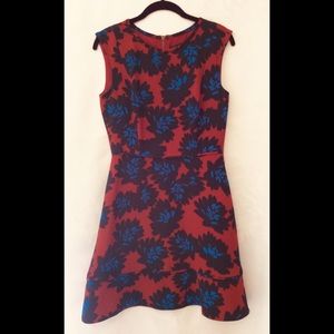 JCrew Floral Pattern Sleevless Dress